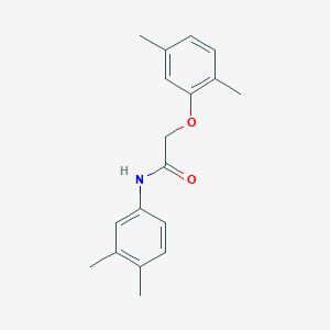 molecular formula C18H21NO2 B311121 2-(2,5-dimethylphenoxy)-N-(3,4-dimethylphenyl)acetamide 