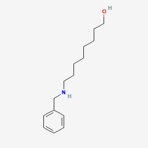 molecular formula C15H25NO B3111213 8-Benzylamino-1-octanol CAS No. 1820747-15-6