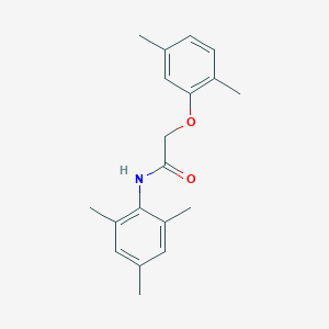 molecular formula C19H23NO2 B311122 2-(2,5-dimethylphenoxy)-N-(2,4,6-trimethylphenyl)acetamide 