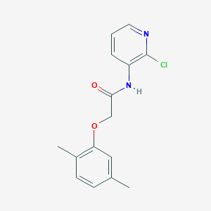 molecular formula C15H15ClN2O2 B311146 N-(2-chloro-3-pyridinyl)-2-(2,5-dimethylphenoxy)acetamide 