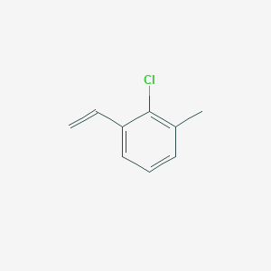molecular formula C9H9Cl B3111473 2-Chloro-1-methyl-3-vinylbenzene CAS No. 1824305-76-1