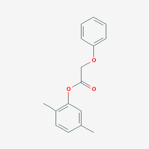 molecular formula C16H16O3 B311151 2,5-Dimethylphenyl phenoxyacetate 