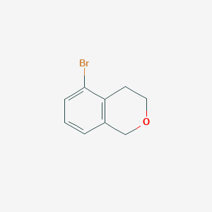 molecular formula C9H9BrO B3111523 5-Bromoisochroman CAS No. 182949-89-9