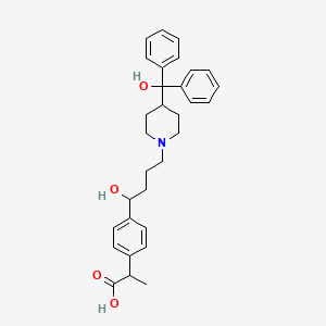 molecular formula C31H37NO4 B3111706 非索非那定杂质 F CAS No. 185066-33-5