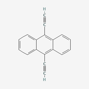 molecular formula C18H10 B3111712 9,10-Diethynylanthracene CAS No. 18512-55-5