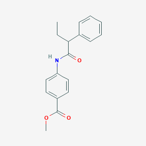 Methyl 4-[(2-phenylbutanoyl)amino]benzoate