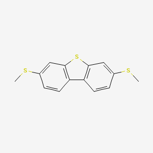 3,7-Bis(methylthio)dibenzo[b,d]thiophene