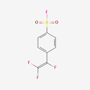 molecular formula C8H4F4O2S B3111774 4-(Trifluorovinyl)phenylsulfonyl fluoride CAS No. 185848-06-0