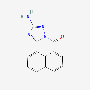 B3111779 9-Amino-7a,8,10-triaza-cyclopenta[a]phenalen-7-one CAS No. 18596-11-7
