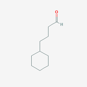 molecular formula C10H18O B3111782 4-环己基丁醛 CAS No. 1860-41-9