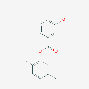 molecular formula C16H16O3 B311179 2,5-Dimethylphenyl 3-methoxybenzoate 