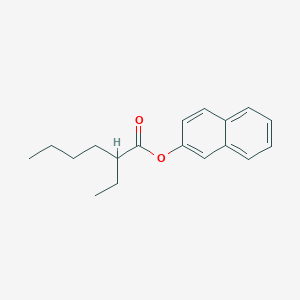 molecular formula C18H22O2 B311186 2-Naphthyl 2-ethylhexanoate 