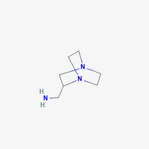 1,4-Diazabicyclo[2.2.2]octan-2-ylmethanamine