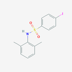 molecular formula C14H14INO2S B311188 N-(2,6-dimethylphenyl)-4-iodobenzenesulfonamide 