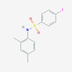 molecular formula C14H14INO2S B311189 N-(2,4-dimethylphenyl)-4-iodobenzenesulfonamide 