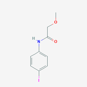 molecular formula C9H10INO2 B311196 N-(4-iodophenyl)-2-methoxyacetamide 