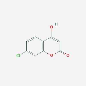 molecular formula C9H5ClO3 B3112011 7-chloro-4-hydroxy-2H-chromen-2-one CAS No. 18735-81-4