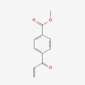 molecular formula C11H10O3 B3112025 Methyl 4-acryloyl-benzoate CAS No. 187401-48-5