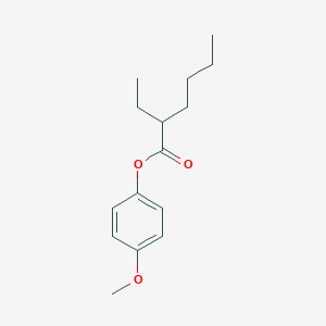 molecular formula C15H22O3 B311208 4-Methoxyphenyl 2-ethylhexanoate 