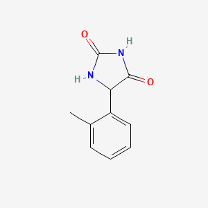 molecular formula C10H10N2O2 B3112086 5-(2-Methylphenyl)imidazolidine-2,4-dione CAS No. 187978-78-5