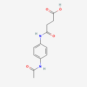 4-{[4-(Acetylamino)phenyl]amino}-4-oxobutanoic acid