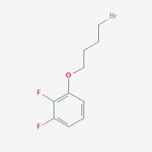 molecular formula C10H11BrF2O B3112164 1-(4-溴丁氧基)-2,3-二氟苯 CAS No. 188174-58-5
