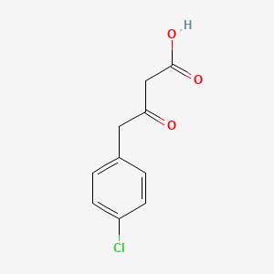 molecular formula C10H9ClO3 B3112274 3-Oxo-4-(4-chlorophenyl)butanoic acid CAS No. 188817-20-1