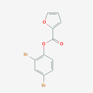 2,4-Dibromophenyl 2-furoate