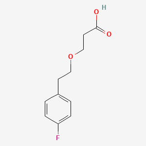 3-(4-Fluorophenethoxy)propanoic acid