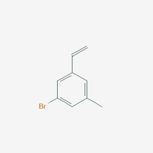 molecular formula C9H9B B3112415 3-Bromo-5-methylstyrene CAS No. 189324-29-6