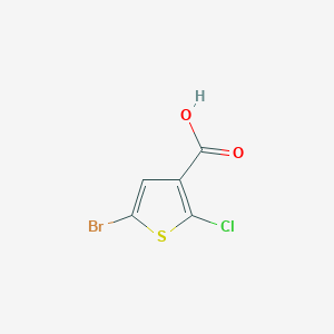 5-Bromo-2-chlorothiophene-3-carboxylic acid