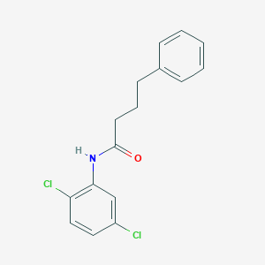 molecular formula C16H15Cl2NO B311244 N-(2,5-dichlorophenyl)-4-phenylbutanamide 