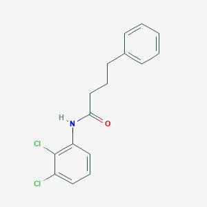 molecular formula C16H15Cl2NO B311245 N-(2,3-dichlorophenyl)-4-phenylbutanamide 