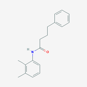 molecular formula C18H21NO B311253 N-(2,3-dimethylphenyl)-4-phenylbutanamide 