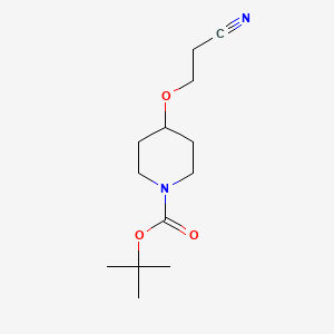 Tert-butyl 4-(2-cyanoethoxy)piperidine-1-carboxylate