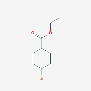 molecular formula C9H15BrO2 B3112599 4-溴环己烷甲酸乙酯 CAS No. 190717-38-5