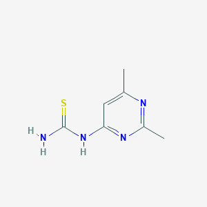 1-(2,6-Dimethylpyrimidin-4-yl)thiourea