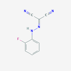2-[2-(2-Fluorophenyl)hydrazono]malononitrile
