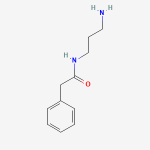 N-(3-aminopropyl)-2-phenylacetamide