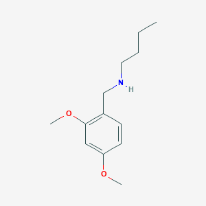 molecular formula C13H21NO2 B3112774 Butyl[(2,4-dimethoxyphenyl)methyl]amine CAS No. 192440-64-5