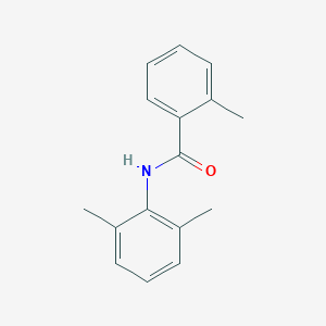 molecular formula C16H17NO B311278 N-(2,6-dimethylphenyl)-2-methylbenzamide 