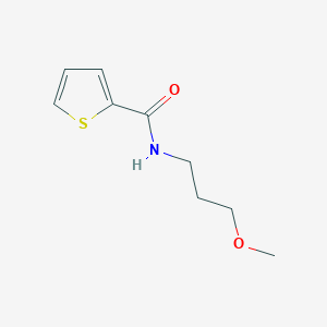 molecular formula C9H13NO2S B311283 N-(3-methoxypropyl)thiophene-2-carboxamide 
