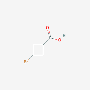 molecular formula C5H7BrO2 B3112865 3-Bromocyclobutane-1-carboxylic acid CAS No. 1931900-04-7