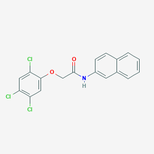 molecular formula C18H12Cl3NO2 B311287 N-(2-naphthyl)-2-(2,4,5-trichlorophenoxy)acetamide 