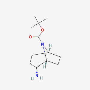 tert-butyl (1R,2R,5R)-2-amino-8-azabicyclo[3.2.1]octane-8-carboxylate
