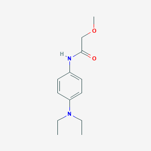 molecular formula C13H20N2O2 B311295 N-[4-(diethylamino)phenyl]-2-methoxyacetamide 