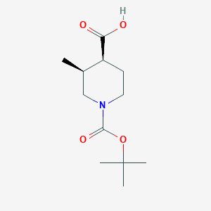 cis-1-(Tert-butoxycarbonyl)-3-methylpiperidine-4-carboxylic acid
