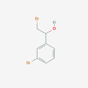 molecular formula C8H8Br2O B3113305 2-溴-1-(3-溴苯基)乙醇 CAS No. 194721-56-7