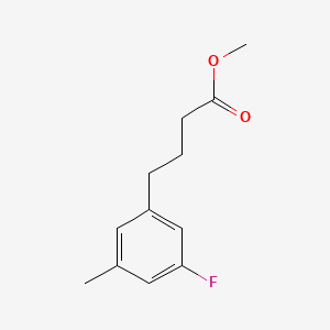 Methyl 4-(3-fluoro-5-methylphenyl)butanoate