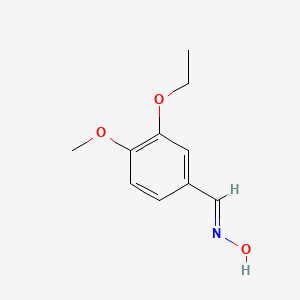 molecular formula C10H13NO3 B3113477 3-Ethoxy-4-methoxybenzaldehyde oxime CAS No. 1956-36-1